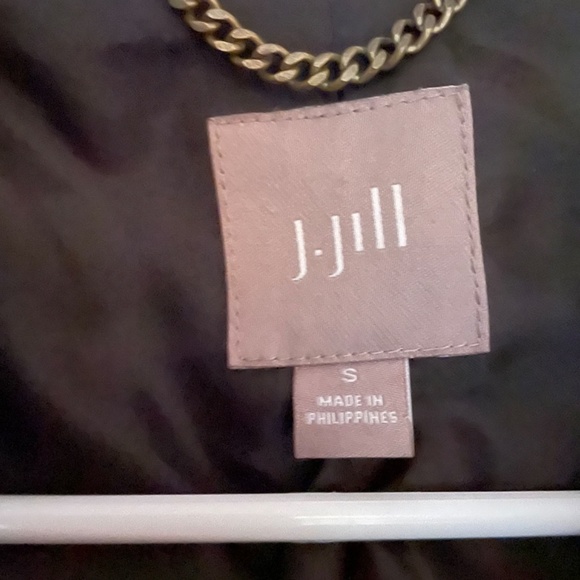 J. Jill Plaid Toggle Coat Jacket Small - Picture 9 of 9